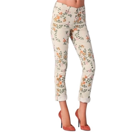 Citizens Of Humanity Denim - ❗️FINAL❗️ EUC CofH Mandy Floral High Waist Retro Slim Ro